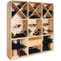 Factory Direct Sales Combination Wine Cabinet Solid Wood  Wine Rack Storage Holder